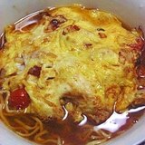 熱冷　トマトオムレツの冷ラーメン